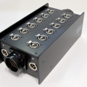 12 Way Stage Box flow-through with TL37 input and out Connectors